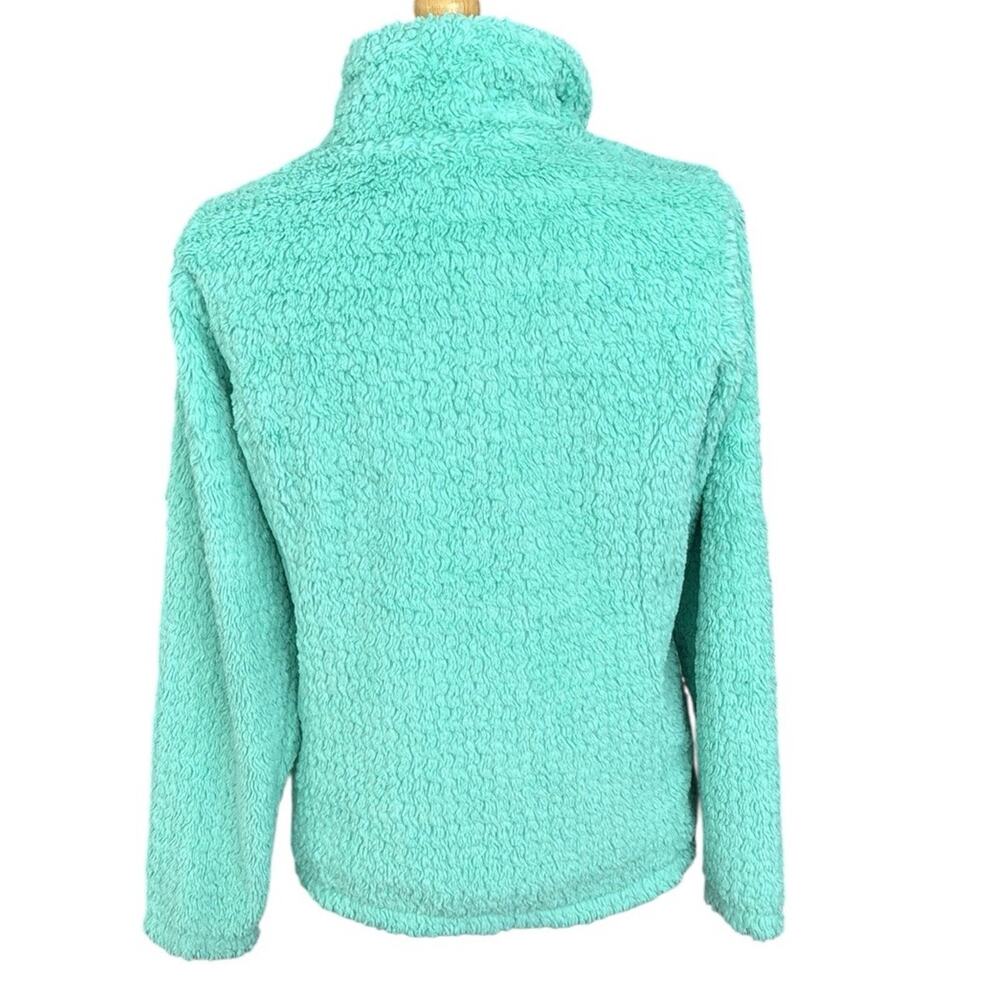 The North Face Laurel Fleece Full Zip Jacket Mint Green Youth Kids Girl’s XL 18 - Picture 2 of 11